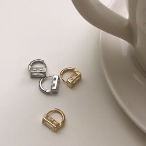 小長鑽易扣耳環