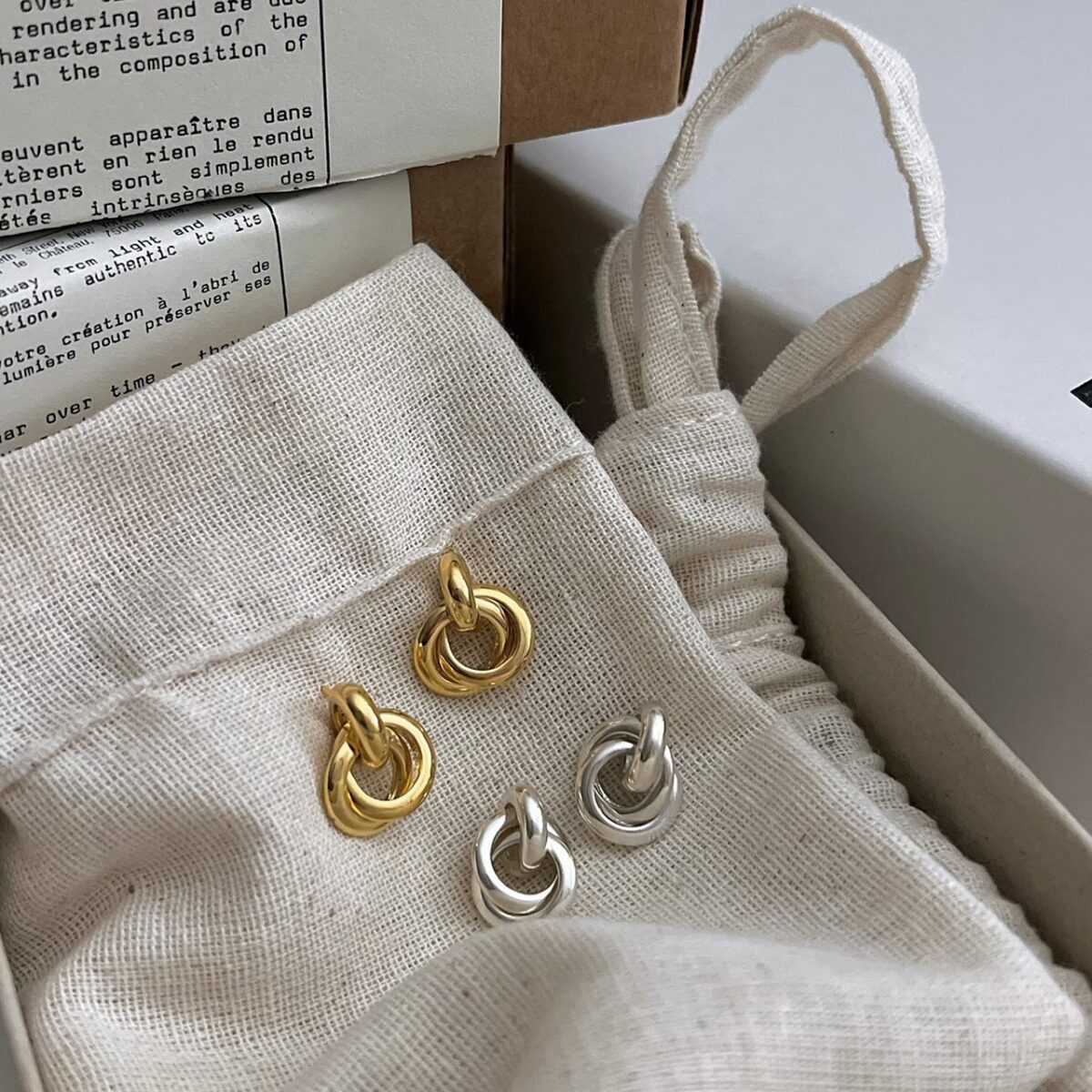 純銀小圈圈耳環