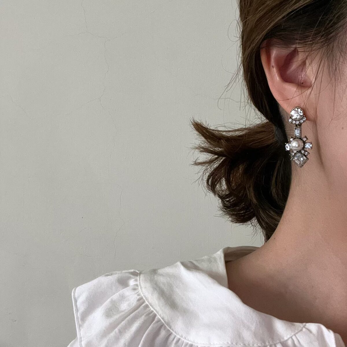 復古寶石垂墜耳環