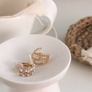 珍珠/鑽 耳骨夾