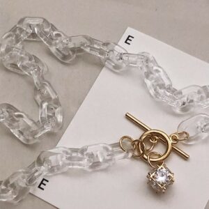 透明壓克力鍊條OT扣短鍊