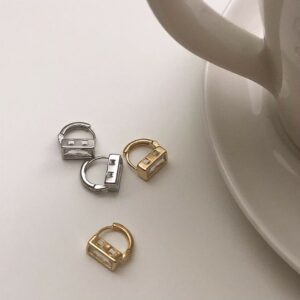 小長鑽易扣耳環