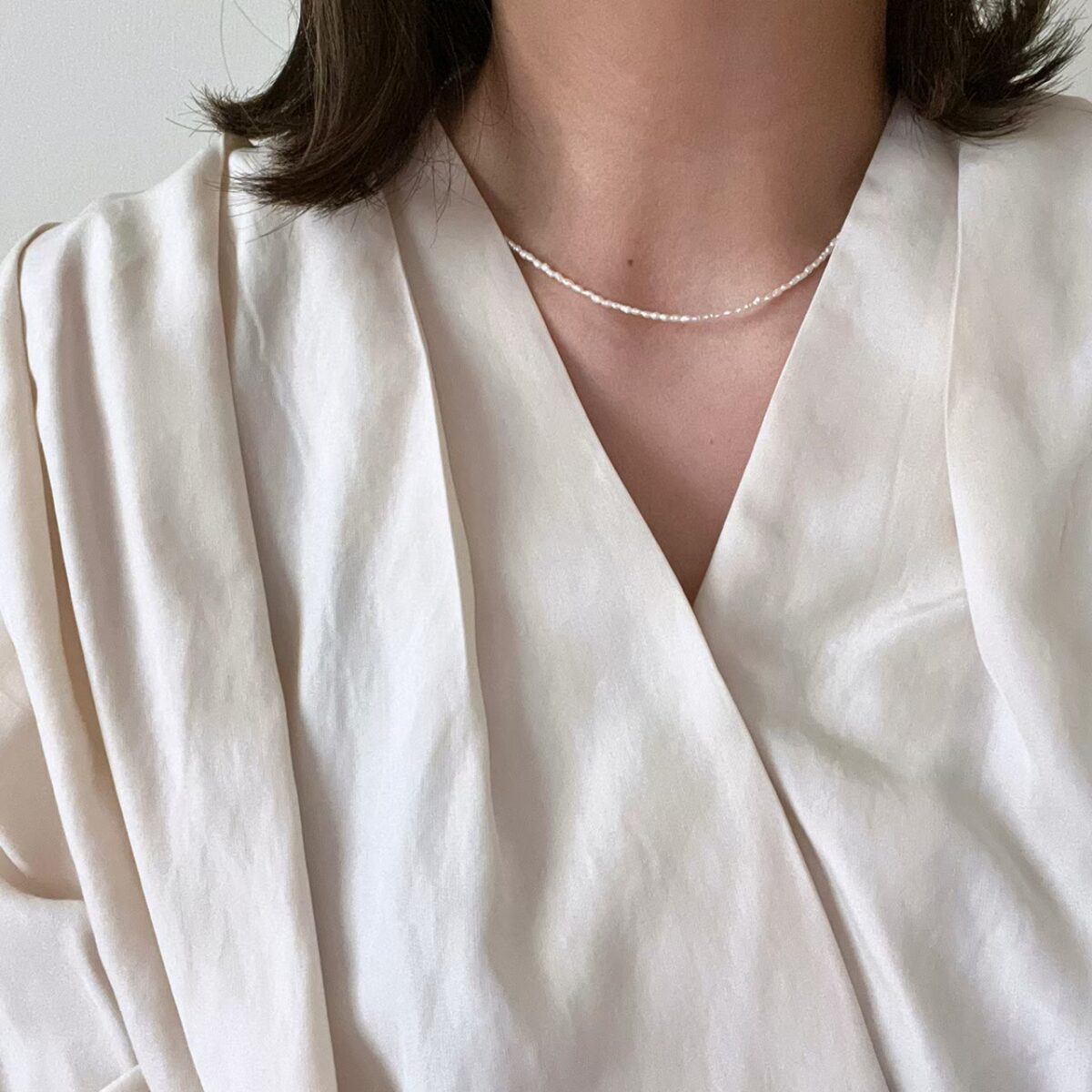 mini小珍珠14K注金項鍊