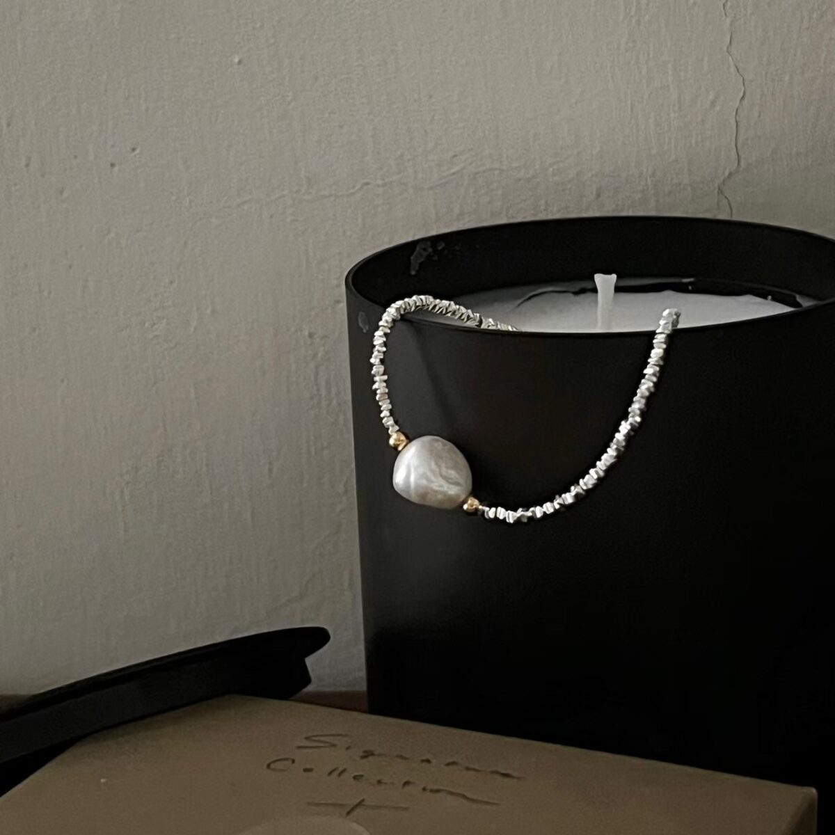 小碎銀珍珠手鍊