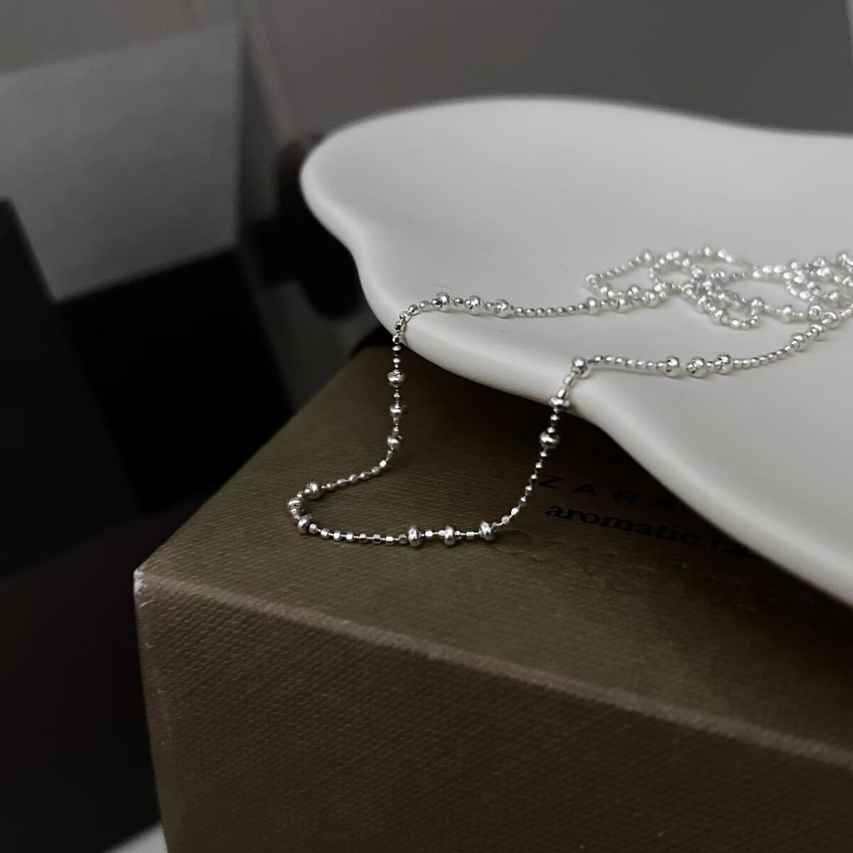 純銀小圓珠項鍊
