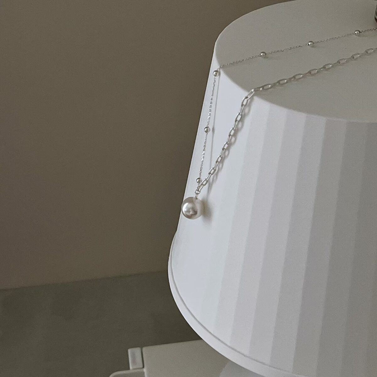 純銀拼接珍珠項鍊