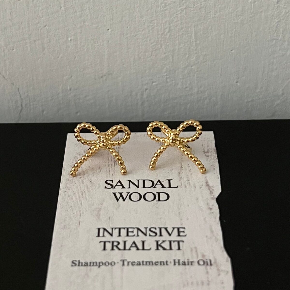 小可愛蝴蝶結耳環